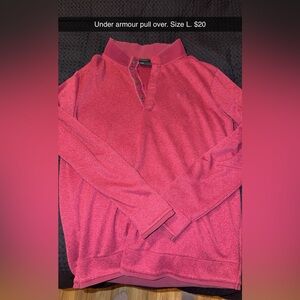 Under Armour Men's Long Sleeve Shirt - Vibrant Pink